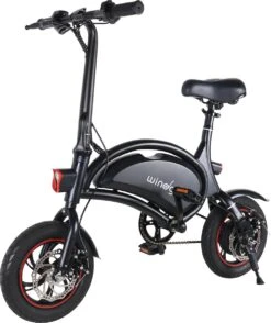 Windgoo - B3 Elektrische Long-Range E-Bike Met Trappers - E-bike - 25Km / H - Zwart -Fietsuitrustings Winkel 1007x1200 7