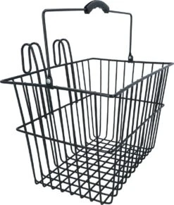 Dresco - Stalen Fietsmand - Metalen Fietsmand - Draagkracht 5 KG