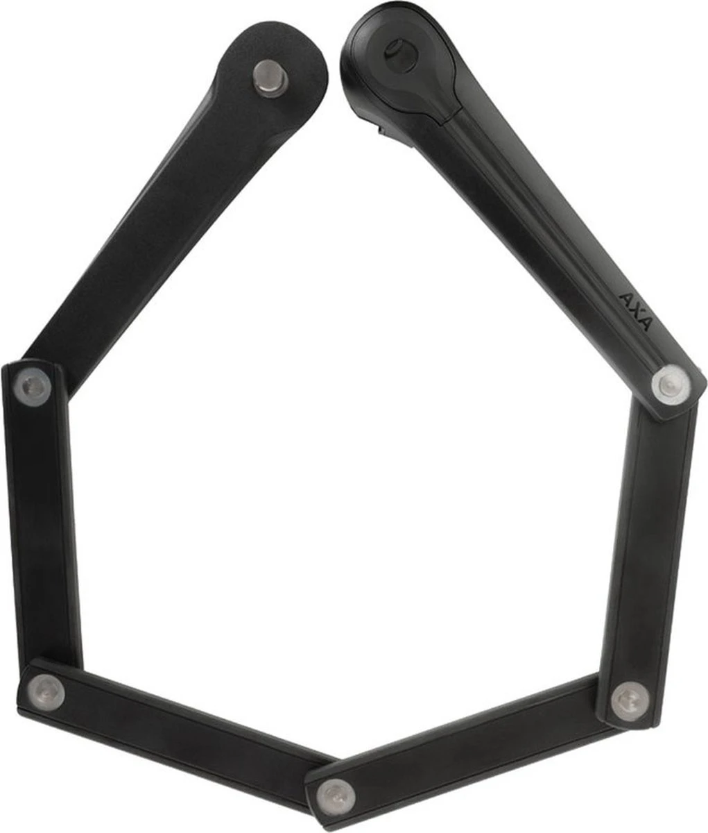 AXA Fold Pro 100 Vouwslot - Fietsslot - Voor Elk Type Fiets - Met Houder - 100 Cm - Zwart 2 AXA Fold Pro 100 Vouwslot - Fietsslot - Voor Elk Type Fiets - Met Houder - 100 Cm - Zwart - Afbeelding 2