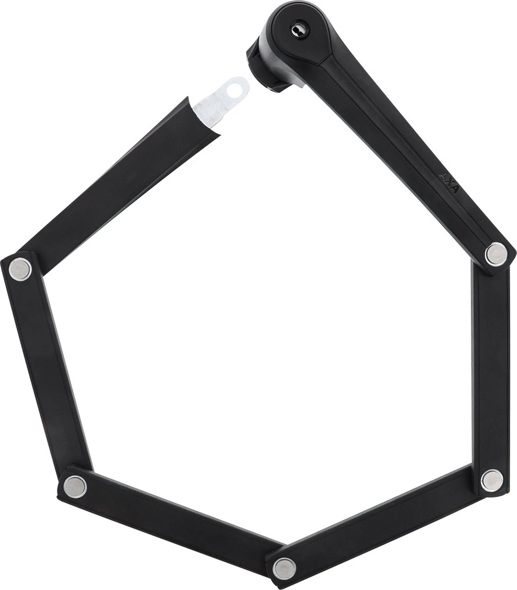 AXA Fold Pro 100 Vouwslot - Fietsslot - Voor Elk Type Fiets - Met Houder - 100 Cm - Zwart 10 AXA Fold Pro 100 Vouwslot - Fietsslot - Voor Elk Type Fiets - Met Houder - 100 Cm - Zwart - Afbeelding 10