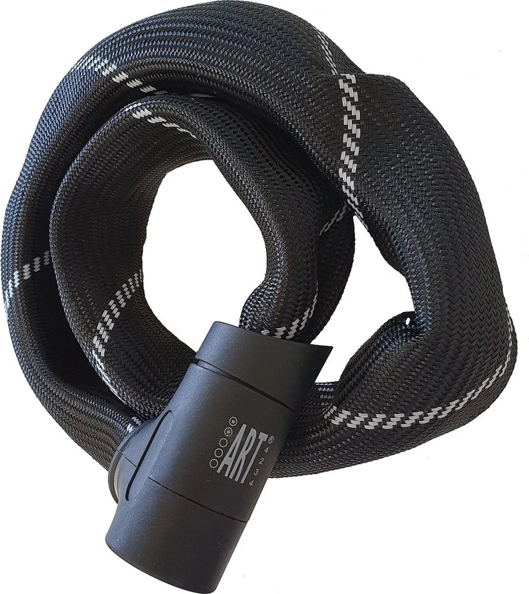 Maxx-Locks Twizel Fietsslot ART 2 | 140 Cm Kettingslot | Gehard Staal | Zwart | Slot E-Bike / Fiets 9 Maxx-Locks Twizel Fietsslot ART 2 | 140 Cm Kettingslot | Gehard Staal | Zwart | Slot E-Bike / Fiets - Afbeelding 9