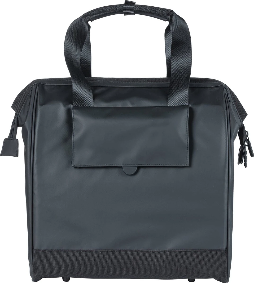 Basil Grand Tarpaulin Fietsshopper - Enkele Fietstas - 23 Liter - Zwart 5 Basil Grand Tarpaulin Fietsshopper - Enkele Fietstas - 23 Liter - Zwart - Afbeelding 5