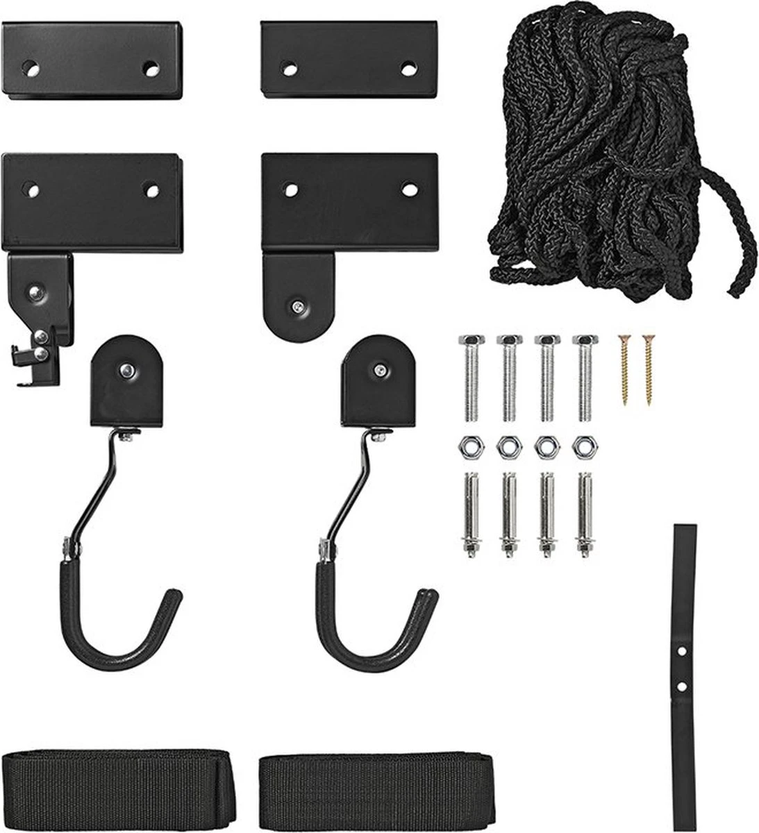 Crius Fietslift - Fiets Ophangsysteem - Met Katrollen - XL - Voor Plafondbevestiging - Tot 57KG 4 Crius Fietslift - Fiets Ophangsysteem - Met Katrollen - XL - Voor Plafondbevestiging - Tot 57KG - Afbeelding 4