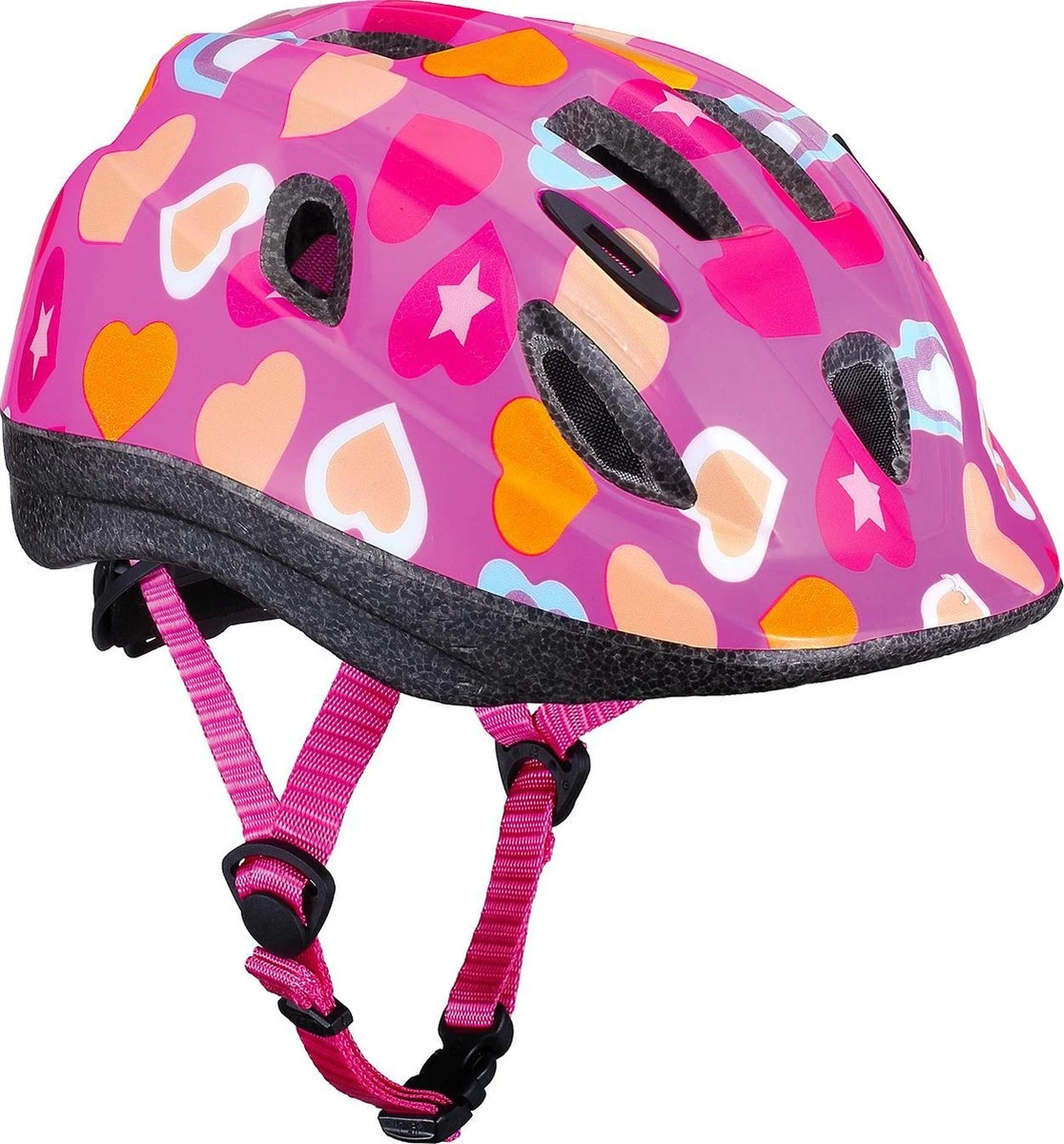 BBB Cycling Boogy Fietshelm - Kind - Maat M - Heart - BHE-37 1 BBB Cycling Boogy Fietshelm - Kind - Maat M - Heart - BHE-37