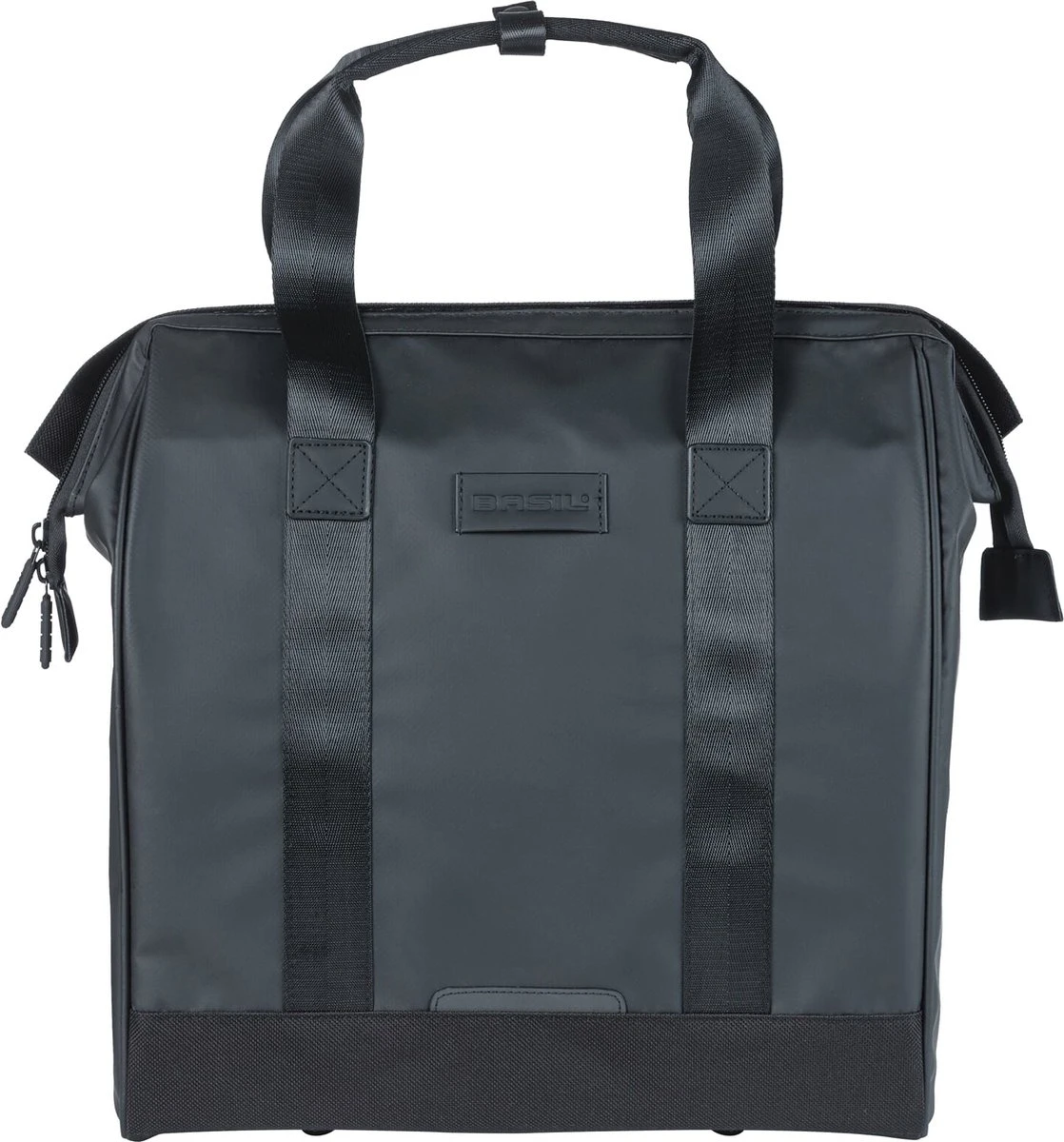 Basil Grand Tarpaulin Fietsshopper - Enkele Fietstas - 23 Liter - Zwart 6 Basil Grand Tarpaulin Fietsshopper - Enkele Fietstas - 23 Liter - Zwart - Afbeelding 6