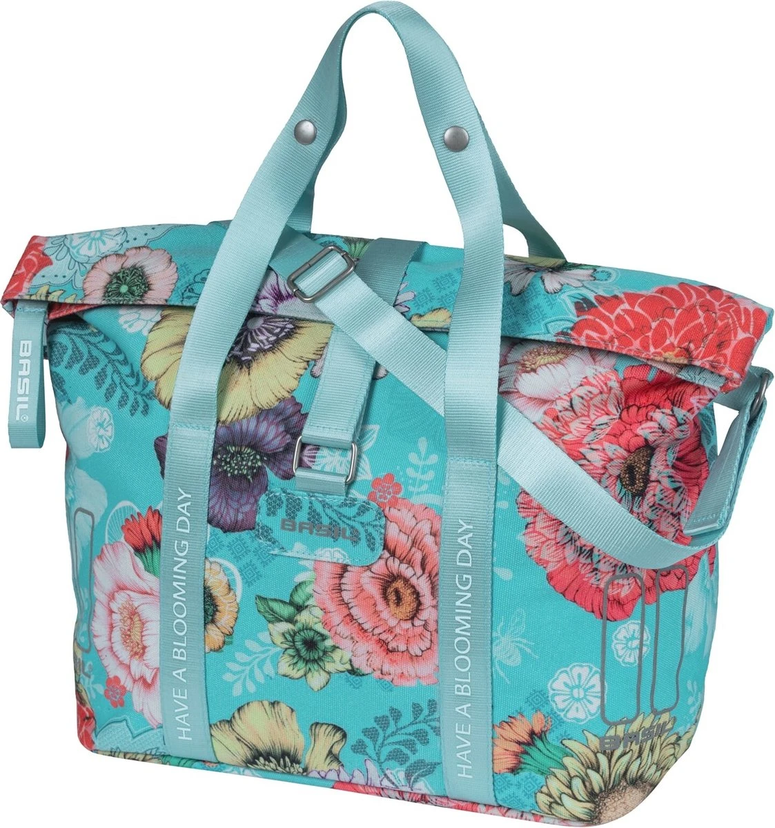 Basil Bloom Field Fietshandtas - Voorop En Achterop - 8-11 Liter- Geel 2 Basil Bloom Field Fietshandtas - Voorop En Achterop - 8-11 Liter- Geel - Afbeelding 2