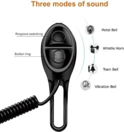 Merkloos Elektrische Fietsbel Mirage T-002 - USB Oplaadbaar - 80 ~ 90dB -Fietsuitrustings Winkel 1126x1200 2