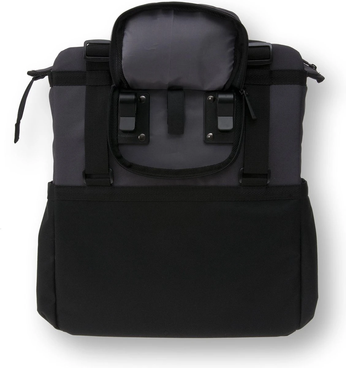 Basil Shopper Enkele Fietstas - Zwart - 20 Liter 5 Basil Shopper Enkele Fietstas - Zwart - 20 Liter - Afbeelding 5