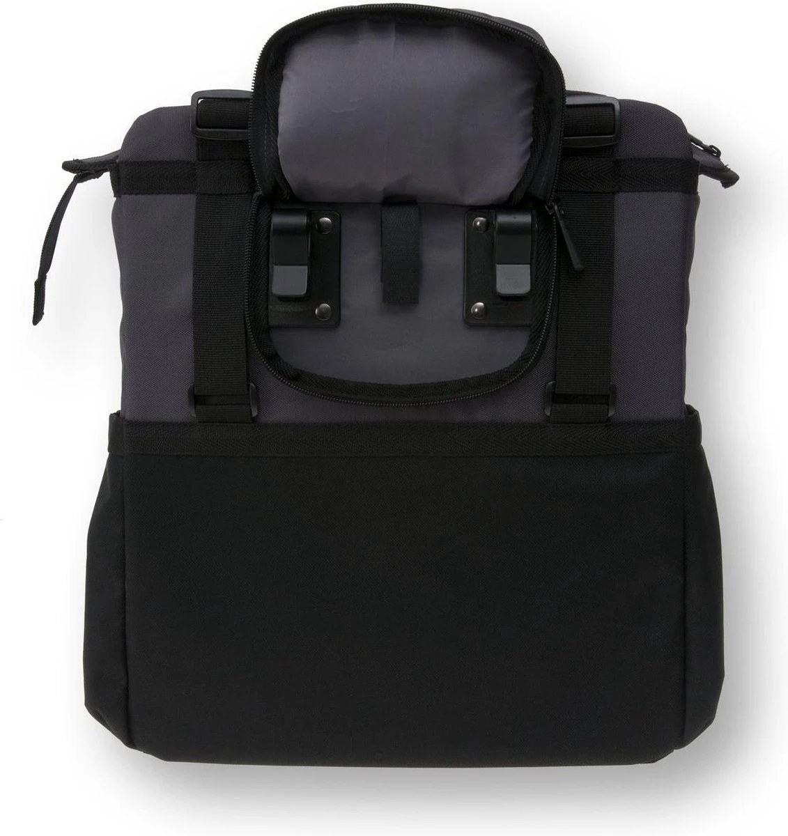 Basil Shopper Enkele Fietstas - Zwart - 20 Liter 11 Basil Shopper Enkele Fietstas - Zwart - 20 Liter - Afbeelding 11