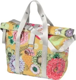 Basil Bloom Field Fietshandtas - Voorop En Achterop - 8-11 Liter- Geel