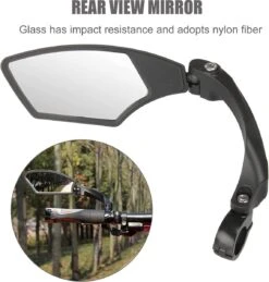 Igoods Fietsspiegel Ebike Links - Fietsspiegel Op Stuur - Verstelbaar -Fietsuitrustings Winkel 1145x1200