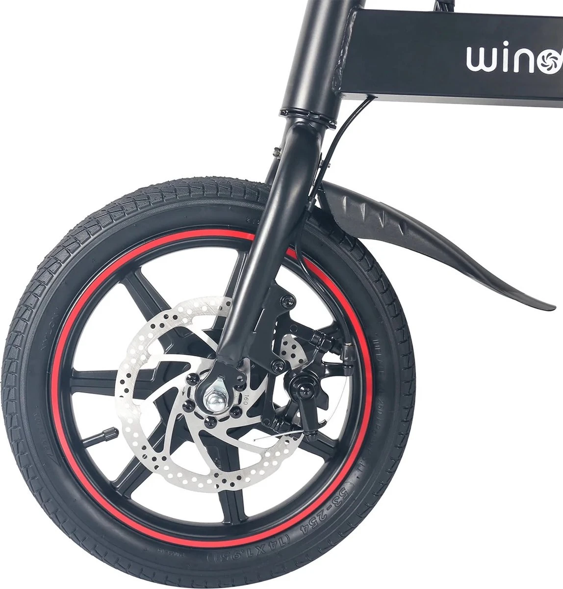 Merkloos Windgoo B20 V3- APP IOS Android - Elektrische Vouwfiets - E Bike - 7.8Ah Batterij - 250W - 14 Inch - 25 KM/H - Zwart 7 Merkloos Windgoo B20 V3- APP IOS Android - Elektrische Vouwfiets - E Bike - 7.8Ah Batterij - 250W - 14 Inch - 25 KM/H - Zwart - Afbeelding 7