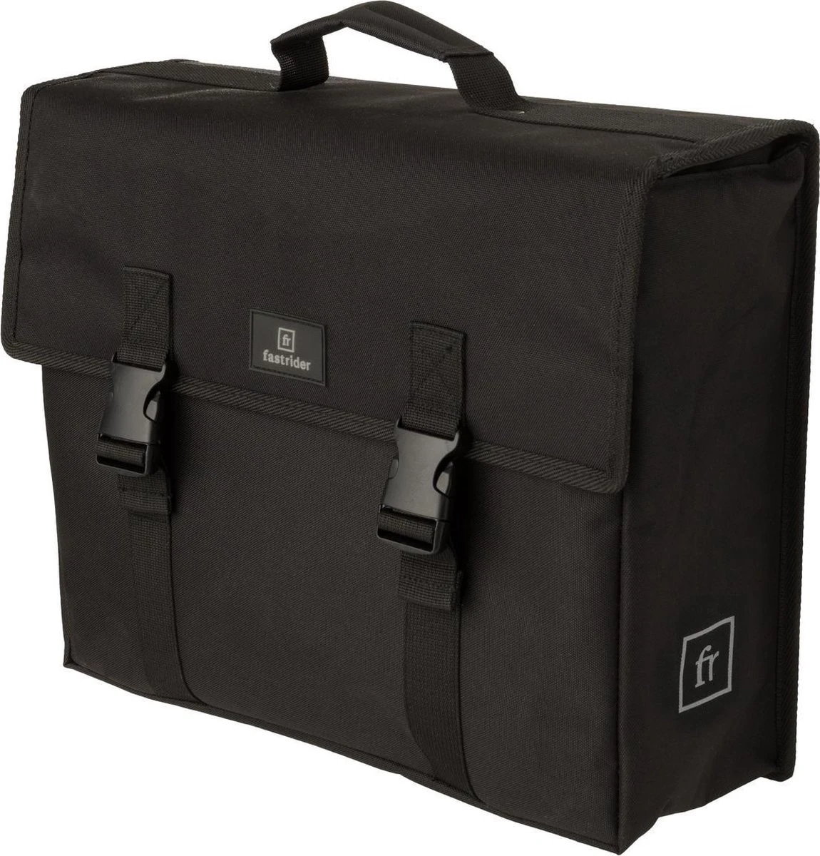 Fastrider Pannier Enkele Fietstas Zwart - 17L - E-Bike Geschikt 1 Fastrider Pannier Enkele Fietstas Zwart - 17L - E-Bike Geschikt