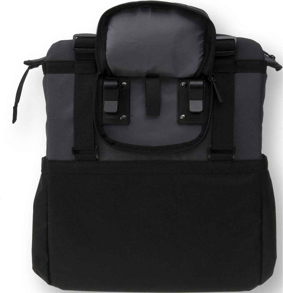 Basil Shopper Enkele Fietstas - Zwart - 20 Liter 2 Basil Shopper Enkele Fietstas - Zwart - 20 Liter - Afbeelding 2