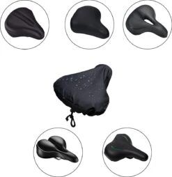 Zadelhoes - 2 Stuks - Zwart - Universeel - Bescherming Van Je Zadel Tegen Weer En Wind -Fietsuitrustings Winkel 1167x1200 1