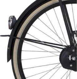 Cortina Achter Spatbord Stang U1/U4 Jet Black Mat