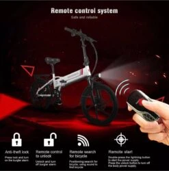 Samebike Elektrische Vouwfiet - Shimano 7 Speed Derailleur - 48V/ 10Ah Lithium Batterij - Aluminium -sportief/modern - 35km/u - Wit 17 Samebike Elektrische Vouwfiet - Shimano 7 Speed Derailleur - 48V/ 10Ah Lithium Batterij - Aluminium -sportief/modern - 35km/u - Wit -Fietsuitrustings Winkel 1185x1200 14