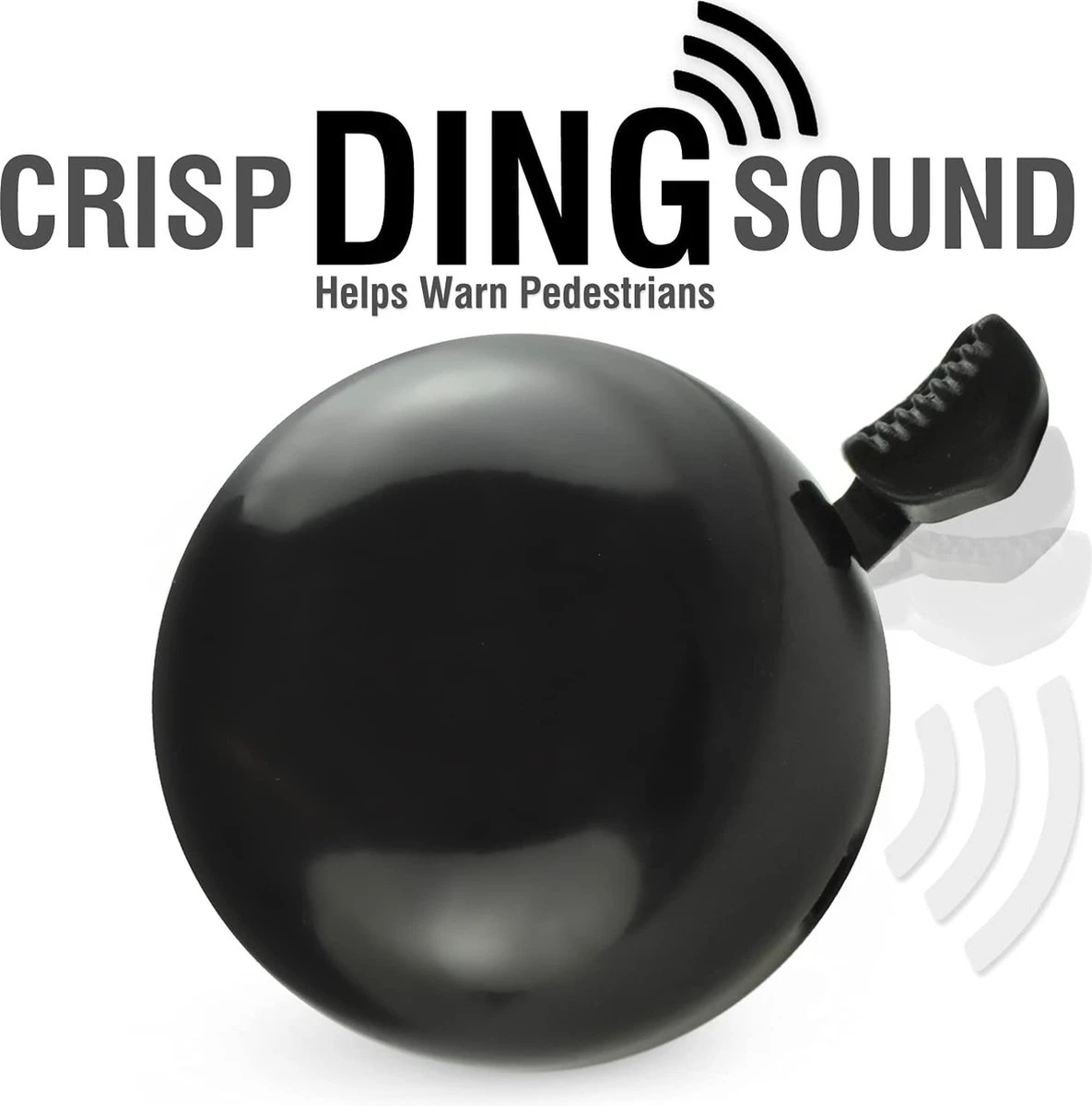 Fietsbel Zwart 5.5 Cm Stalen Fietsbel - Universele Fietsbel Zwart Hoorbare Klank. 9 Fietsbel Zwart 5.5 Cm Stalen Fietsbel - Universele Fietsbel Zwart Hoorbare Klank. - Afbeelding 9