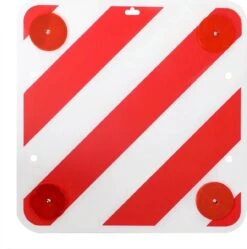 ProPlus Waarschuwingsbord Met Reflectoren 50x50 Cm Kunststof 361228