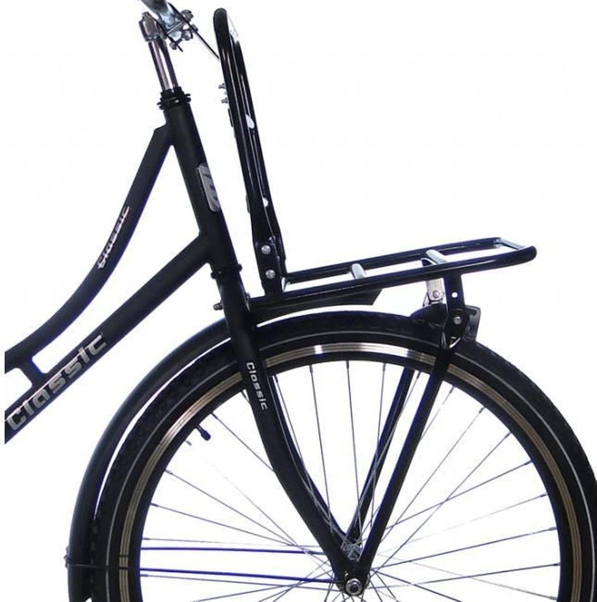 Merkloos Voordrager 28" Transport Lastpak Universeel - Zwart 2 Merkloos Voordrager 28" Transport Lastpak Universeel - Zwart - Afbeelding 2