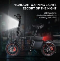 Windgoo B3 Elektrische Fiets Step Met Trapondersteuning - Zwart - 25 Km Per Uur - 350W - Geen Trappers 15 Windgoo B3 Elektrische Fiets Step Met Trapondersteuning - Zwart - 25 Km Per Uur - 350W - Geen Trappers -Fietsuitrustings Winkel 1191x1200 11