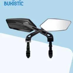 Merkloos Fietsspiegel - Set Van 2 - Links En Rechts - E Bike - Speed Pedelec - 360° Verstelbaar - Zwart - Achteruitkijkspiegel -Fietsuitrustings Winkel 1191x1200