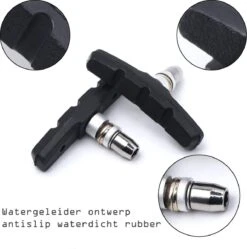 2 Set Universele Rubberen Fiets V Remblokken Set - 2 Paar – 4Stuks – 70mm | Rubber Remblokjes | Fietsen Remblok | Remblokkenset | Remblokset Geschikt Voor Mountainbike, Stadsfiets, Vouwfiets En Tourfiets -Fietsuitrustings Winkel 1192x1200