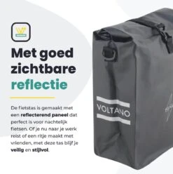 Voltano Fietstas 16L – Zwart – Enkele Pakaftas – 100% Waterdicht - Gratis Schouderband 16 Voltano Fietstas 16L – Zwart – Enkele Pakaftas – 100% Waterdicht - Gratis Schouderband -Fietsuitrustings Winkel 1197x1200 14