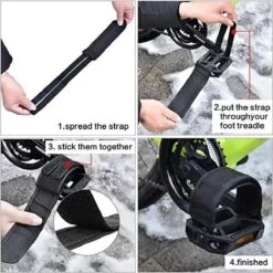 2 Fiets Pedalen Set- Anti-slip Bandjes- Klittenband Pedalen- Fiets Pedalen Bands - Foot Band Binding Bandvoor Meer Grip -Fietsuitrustings Winkel 1198x1200 5