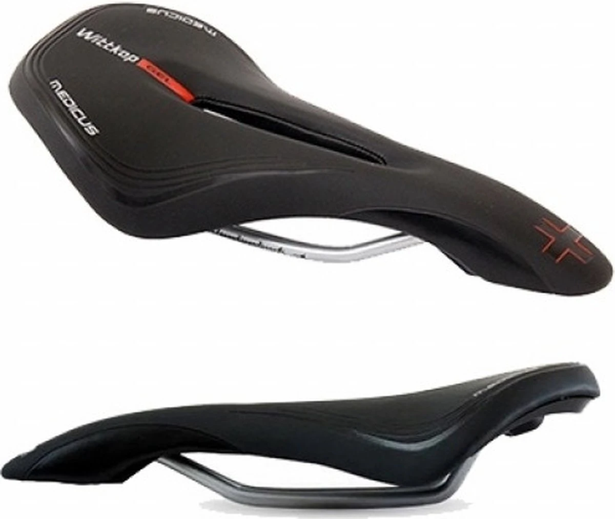 Zadel Wittkop Twin Medicus 7.0 - MTB / Race - Gel 4 Zadel Wittkop Twin Medicus 7.0 - MTB / Race - Gel - Afbeelding 4