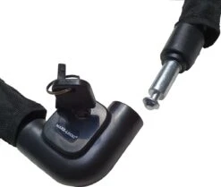 Maxx-Locks Bulls Kettingslot - Solid Pantserslot Uit Gehard Staal - Gebruik Slot Lock Motor Scooter Fiets Motorslot Scooterslot - Alternatief Voor Ketting Ringslot Cijferslot Kabelslot Beugelslot - Lengte 100CM Dikte 8MM - Zwart -Fietsuitrustings Winkel 1200x1013 5