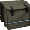 Dunlop Fietstas - Fietstassen - Dubbele Fietstas - Dubbele Fietstas 26 Liter Fietstas 2-zijdig | 2x 13L = 26 Liter Groen