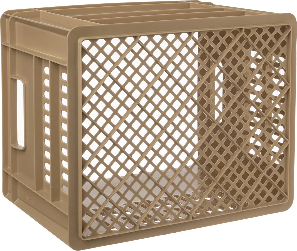 Fastrider Fietskrat Large - Beige - 34L 3 Fastrider Fietskrat Large - Beige - 34L - Afbeelding 3