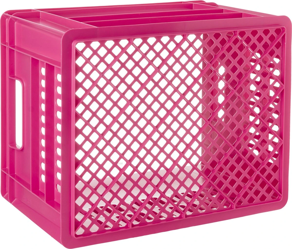 Fastrider Fietskrat Groot - Roze - 34L 2 Fastrider Fietskrat Groot - Roze - 34L - Afbeelding 2