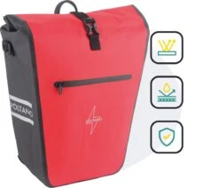 Voltano Luxe E-bike Fietstas 28L – Zwart / Rood – Pakaftas Met Laptop Vak – 100% Waterdicht - Met Gratis Schouderband 23 Voltano Luxe E-bike Fietstas 28L – Zwart / Rood – Pakaftas Met Laptop Vak – 100% Waterdicht - Met Gratis Schouderband -Fietsuitrustings Winkel 1200x1032 3