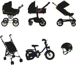 Reflecterende Veiligheids Stickers Rood - Reflectie Tape Voor In Het Verkeer - Maak Wandelwagens, Koffers, Buggy's, Skelters, Helms, Fietsen Etc Goed Zichtbaar In Het Donker. 5 Reflecterende Veiligheids Stickers Rood - Reflectie Tape Voor In Het Verkeer - Maak Wandelwagens, Koffers, Buggy's, Skelters, Helms, Fietsen Etc Goed Zichtbaar In Het Donker. -Fietsuitrustings Winkel 1200x1034 7