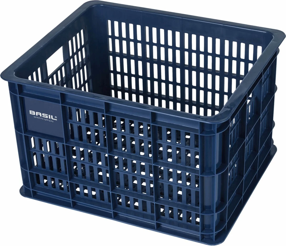 Basil Fietskrat M - Medium - 29.5 Liter - Blauw 9 Basil Fietskrat M - Medium - 29.5 Liter - Blauw - Afbeelding 9