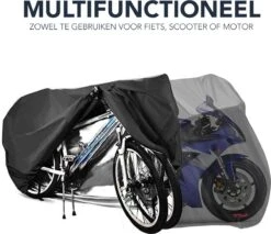 Achaté Fietshoes Universeel Voor Alle Fietsen En Scooters - Waterdicht 420D Oxford - Fiets Hoes Voor 1 Fiets - Incl. Opbergzak 12 Achaté Fietshoes Universeel Voor Alle Fietsen En Scooters - Waterdicht 420D Oxford - Fiets Hoes Voor 1 Fiets - Incl. Opbergzak -Fietsuitrustings Winkel 1200x1037 10