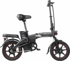 F-Wheel DYU A5 - Elektrische Vouwfiets - E Bike - 14 Inch - 7.5 Ah - 25km/u - Zwart 29 F-Wheel DYU A5 - Elektrische Vouwfiets - E Bike - 14 Inch - 7.5 Ah - 25km/u - Zwart -Fietsuitrustings Winkel 1200x1037 11