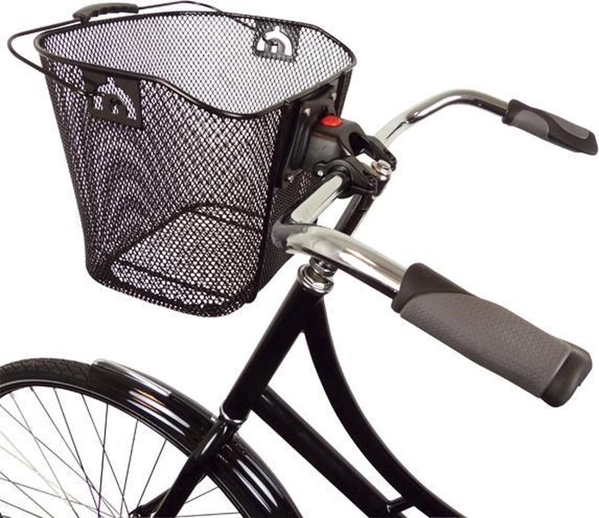 Dresco - Fietsmand - Zwart 2 Dresco - Fietsmand - Zwart - Afbeelding 2