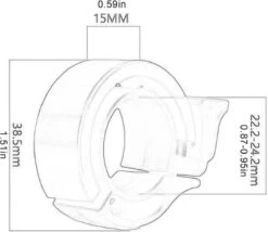 FSW-Products - Ring Fietsbel - Zwart - Aluminium - Racefiets - Fietsaccessoires -Fietsuitrustings Winkel 1200x1042 3