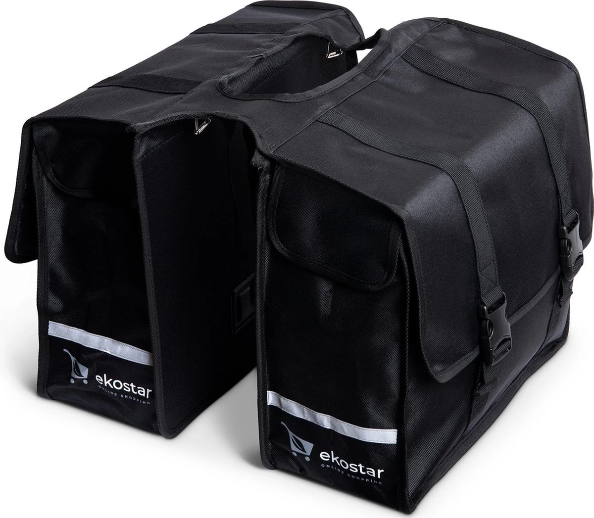 Ekostar® Online Shopping - Fietstassen Dubbel - Waterafstotend - Fietstas - 46 Liter - Fietstassen Elektrische Fietsen 1 Ekostar® Online Shopping - Fietstassen Dubbel - Waterafstotend - Fietstas - 46 Liter - Fietstassen Elektrische Fietsen