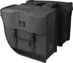 Fastrider Hybrid Large Dubbele Fietstas Grijs - 35L