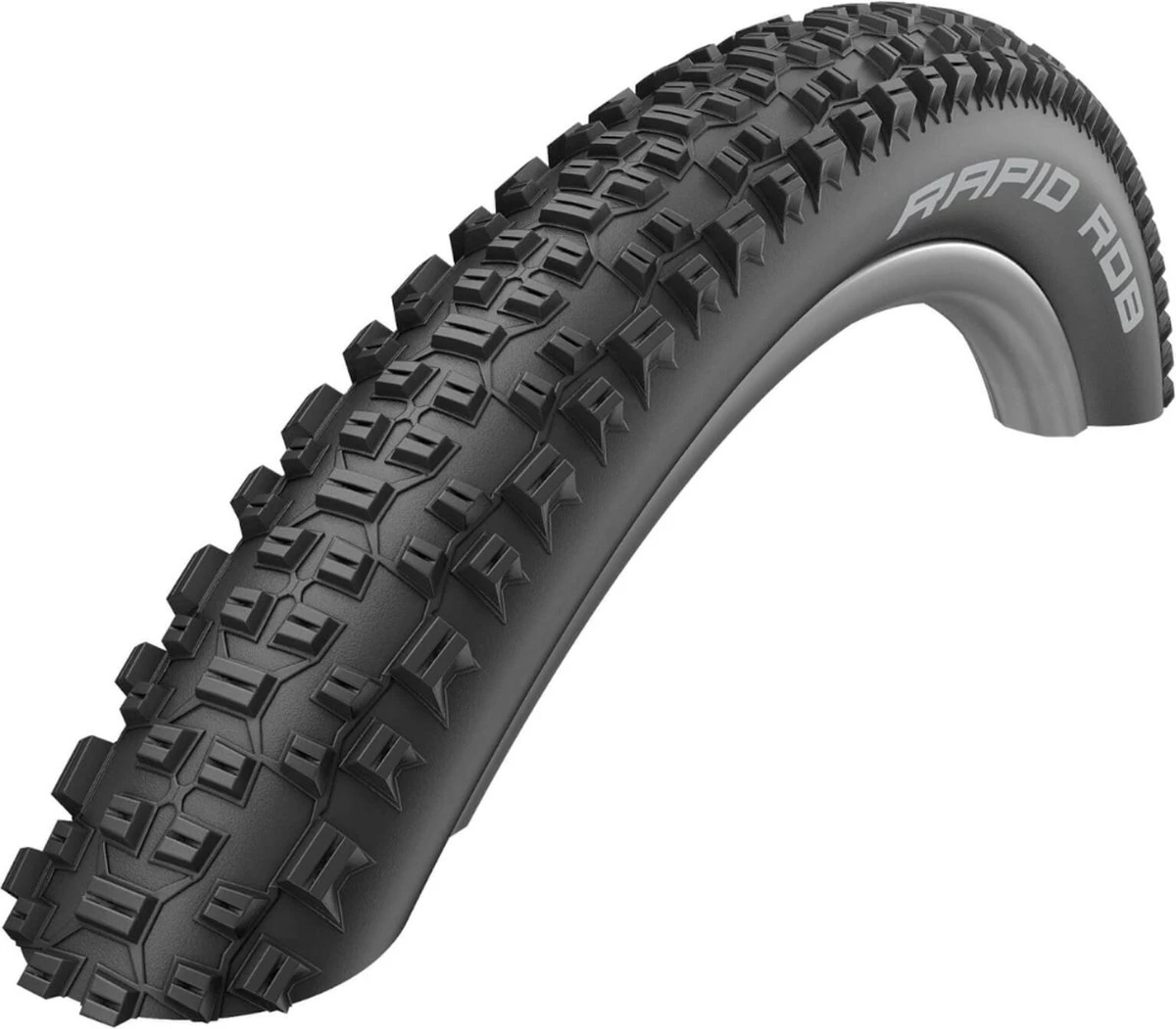 Schwalbe Buitenband - Rapid Rob K-Guard - 29 Inch X 2.10 - Zwart 1 Schwalbe Buitenband - Rapid Rob K-Guard - 29 Inch X 2.10 - Zwart
