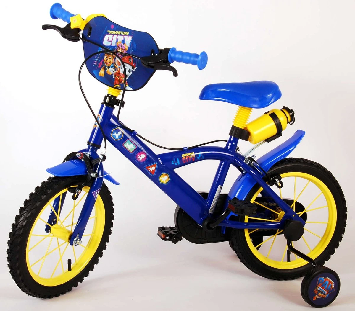 Volare Paw Patrol The Movie Kinderfiets - Jongens - 14 Inch - Blauw - Twee Handremmen 17 Volare Paw Patrol The Movie Kinderfiets - Jongens - 14 Inch - Blauw - Twee Handremmen - Afbeelding 17