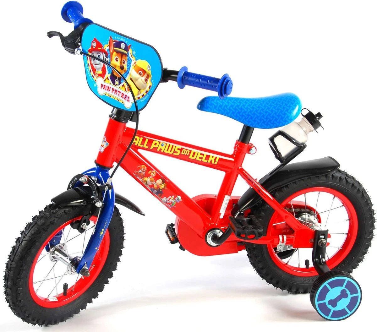 Volare Paw Patrol Kinderfiets - Jongens - 12 Inch - Rood/Blauw 10 Volare Paw Patrol Kinderfiets - Jongens - 12 Inch - Rood/Blauw - Afbeelding 10