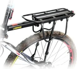 Merkloos Bagagedrager Fiets - Bagagerek Met Zadelpenbevestiging - Aluminium - Zwart - Geschikt Voor Mountainbike & Racefiets 9 Merkloos Bagagedrager Fiets - Bagagerek Met Zadelpenbevestiging - Aluminium - Zwart - Geschikt Voor Mountainbike & Racefiets -Fietsuitrustings Winkel 1200x1074