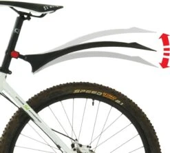 Polisport Cross Country Evo Achterspatbord - Zwart -Fietsuitrustings Winkel 1200x1080