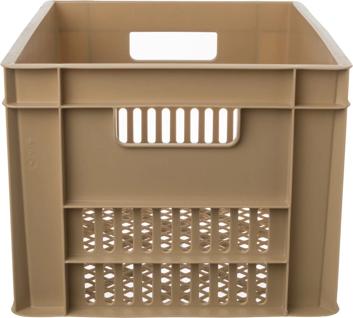 Fastrider Fietskrat Large - Beige - 34L 2 Fastrider Fietskrat Large - Beige - 34L - Afbeelding 2