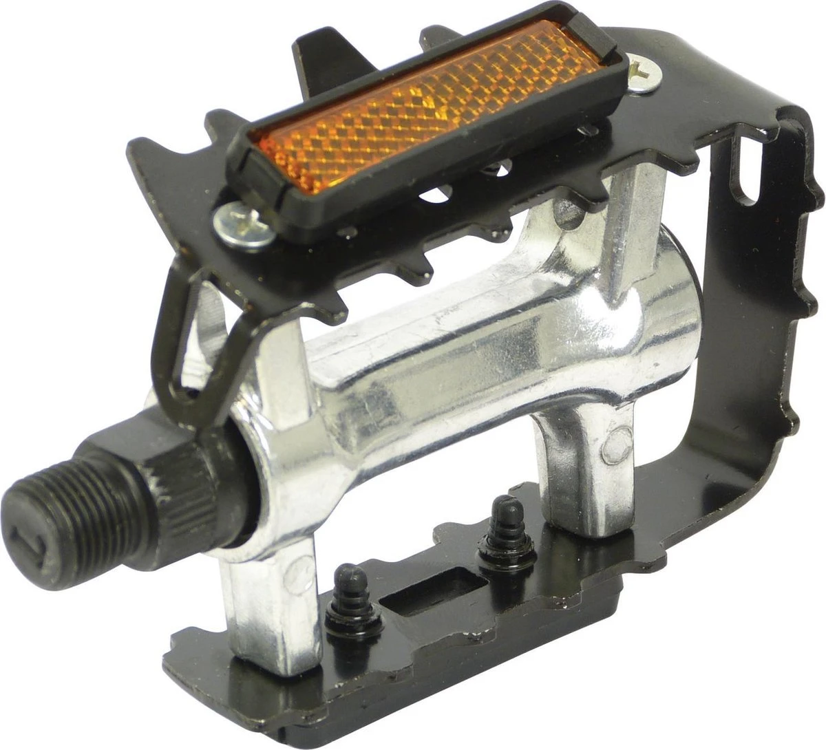 Dresco - Fietspedalen - MTB - Chroom/Zwart 3 Dresco - Fietspedalen - MTB - Chroom/Zwart - Afbeelding 3